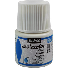 PEBEO Farba do tkanin SETACOLOR LIGHT 45ml GLITTER DIAMOND