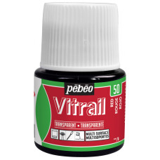 PEBEO VITRAIL Glass Paint 45ml RED