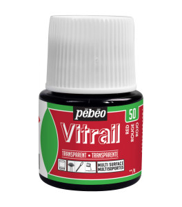 PEBEO Farba do szkła VITRAIL 45ml RED