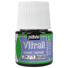 PEBEO VITRAIL Glass Paint 45ml LAVANDER BLUE