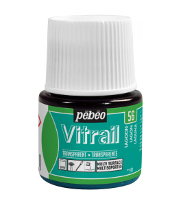 PEBEO Farba do szkła VITRAIL 45ml LAGOON
