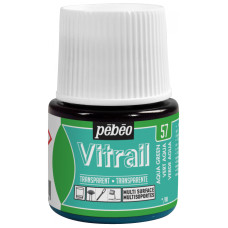 PEBEO VITRAIL Glass Paint 45ml AQUA GREEN