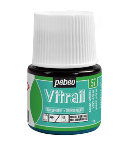 PEBEO VITRAIL Glass Paint 45ml AQUA GREEN