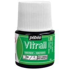 PEBEO VITRAIL Glass Paint 45ml VIVID GREEN