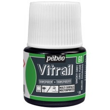 PEBEO VITRAIL Glass Paint 45ml SMOKY GREY