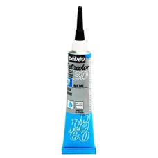 PEBEO Konturówka do tkanin Setacolor 20ml METAL SILVER