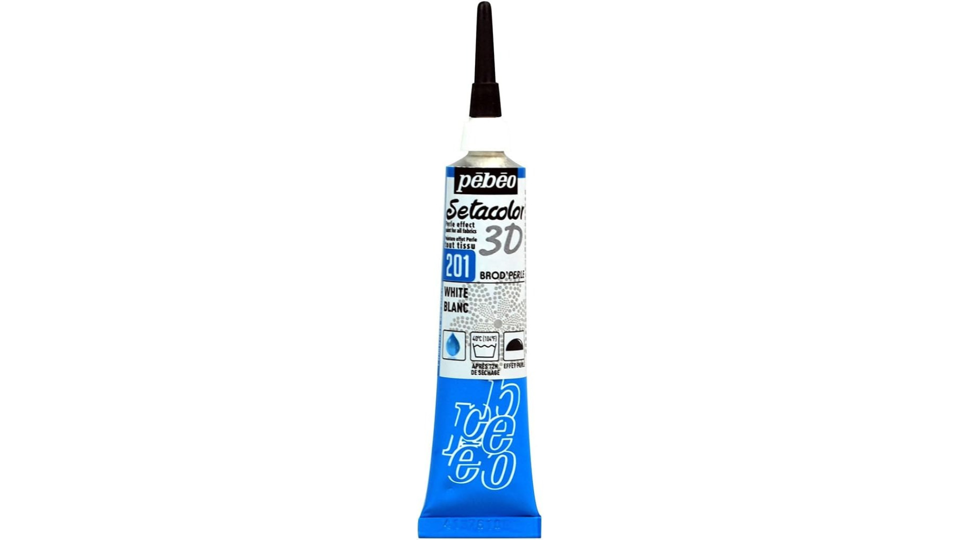 PEBEO Konturówka do tkanin Setacolor 20ml PERLE WHITE