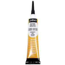 PEBEO Vitrail Cerne Relief Outliner paint RICH GOLD 20ml