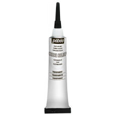 PEBEO Vitrail Cerne Relief Outliner paint TRANSPARENT 20ml