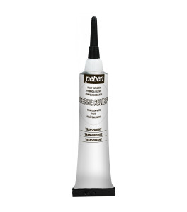 PEBEO Konturówka Vitrail Cerne Relief TRANSPARENT 20ml