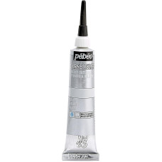 PEBEO Konturówka Vitrail Cerne Relief SILVER 20ml