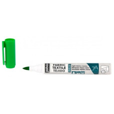 PEBEO Marker do tkanin jasnych 7A FABRIC Brush 1 mm LIGHT GREEN