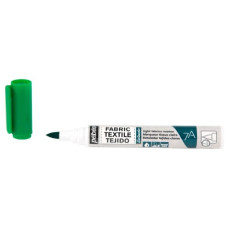 PEBEO Marker do tkanin jasnych 7A FABRIC Brush 1 mm GREEN
