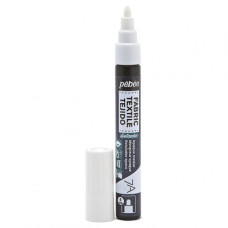 PEBEO Marker do tkanin ciemnych 7A OPAQUE 4 mm WHITE