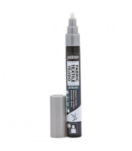 PEBEO Fabric Marker 7A OPAQUE 4 mm SILVER