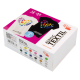 Zestaw Farb do Tkanin ROSA Talent HEART 12 × 20 ml + 2 Metaliczne