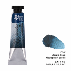 ROSA Gallery Farba Akwarelowa, Azure Blue (762), Tuba 10ml
