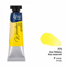 ROSA Gallery Farba Akwarelowa, Azo Yellow (771), Tuba 10ml