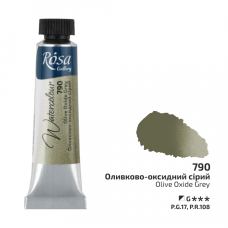 Farba akwarelowa ROSA Gallery Olive Oxide Grey 790 tuba 10 ml