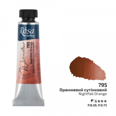Farba akwarelowa ROSA Gallery Nightfall Orange 795 tuba 10 ml