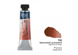 Farba akwarelowa ROSA Gallery Nightfall Orange 795 tuba 10 ml