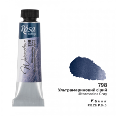 Farba akwarelowa ROSA Gallery Ultramarine Grey 798 tuba 10 ml