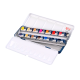 ROSA Gallery PORTRAIT Watercolour Paint Set 14 Half Pans Metal Box