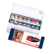 ROSA Gallery PORTRAIT Watercolour Paint Set 14 Half Pans Metal Box
