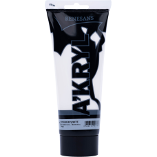 Renesans A'KRYL Acrylic paint 200 ml 1 TITANIUM WHITE
