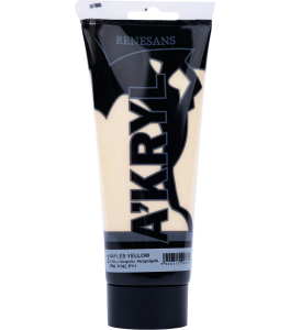 Renesans A'KRYL Acrylic paint 200 ml 3 NAPLES YELLOW