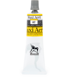 Renesans MAXI ACRYLIC 60 ml 7 CADMIUM YELLOW MEDIUM