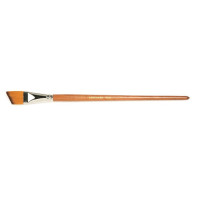 Renesans Golden Synthetic Angle Brush J1001A-6, Long Handle