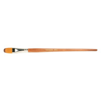 Renesans Golden Synthetic Brush, Cat's Tongue J1001FR-0, Long Handle Renesans Golden Synthetic Brush, Cat's Tongue J1001FR-0, Long Handle