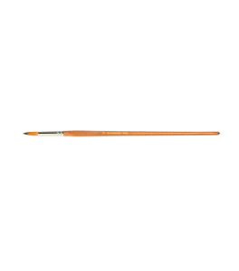 Renesans Golden Synthetic Brush, Round J1001R-0, Long Handle