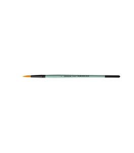 Renesans Golden Synthetic Brush, Round J1006R-7, Short Handle