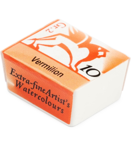Renesans Watercolour Pan 1.5 ml – 10 Vermilion