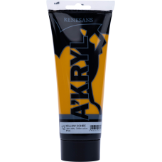 Renesans A'KRYL Acrylic paint 200 ml 12 YELLOW OCHRE