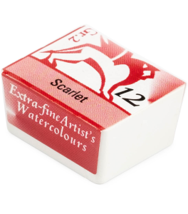 Renesans Watercolour Pan 1.5 ml – 12 Scarlet