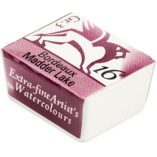 Renesans Watercolour Pan 1.5 ml – 16 Alizarin Crimson