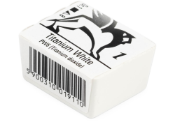 Renesans Watercolour Pan 1.5 ml – 1 Titanium White