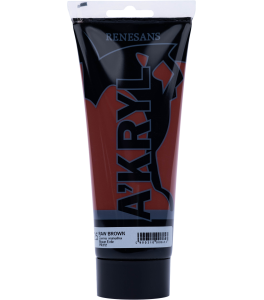 Renesans A'KRYL Farba akrylowa 200 ml 25 ZIEMIA BRUNATNA