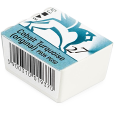 Renesans Watercolour Pan 1.5 ml – 27 Cobalt Turquoise