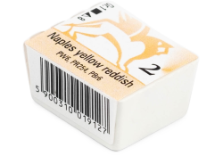 Renesans Watercolour Pan 1.5 ml – 2 Naples Yellow Pink