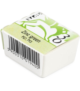 Renesans Watercolour Pan 1.5 ml – 30 Zinc Green