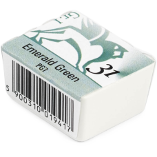 Renesans Watercolour Pan 1.5 ml – 31 Emerald Green
