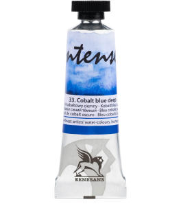 Renesans Intense Watercolour Paint 15 ml – 33 Deep Cobalt Blue