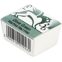 Renesans Watercolour Pan 1.5 ml – 36 Olive Green