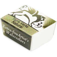 Renesans Watercolour Pan 1.5 ml – 39 Green Earth