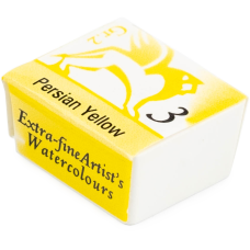 Renesans Watercolour Pan 1.5 ml – 3 Persian Yellow