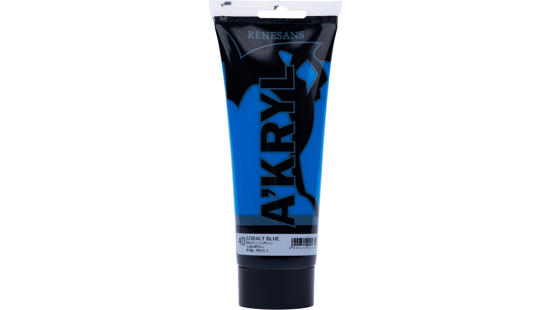 Renesans A'KRYL Farba akrylowa 200 ml 40 BŁĘKIT KOBALTOWY